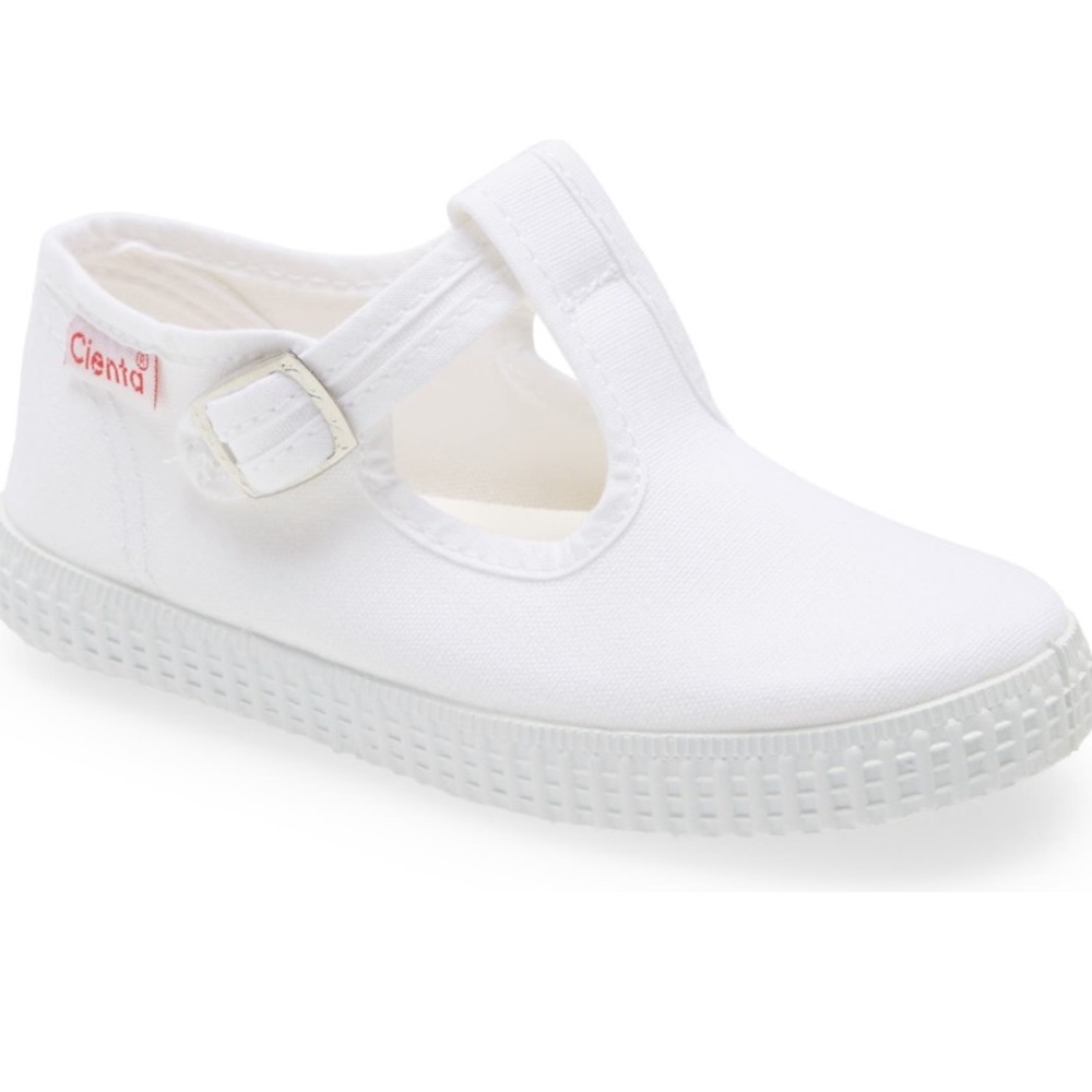 NEW Cienta Mint Mary Jane Canvas Shoes - Picture 1 of 6